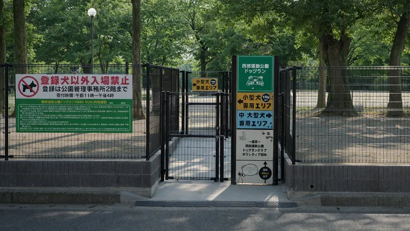西部運動公園ドッグラン